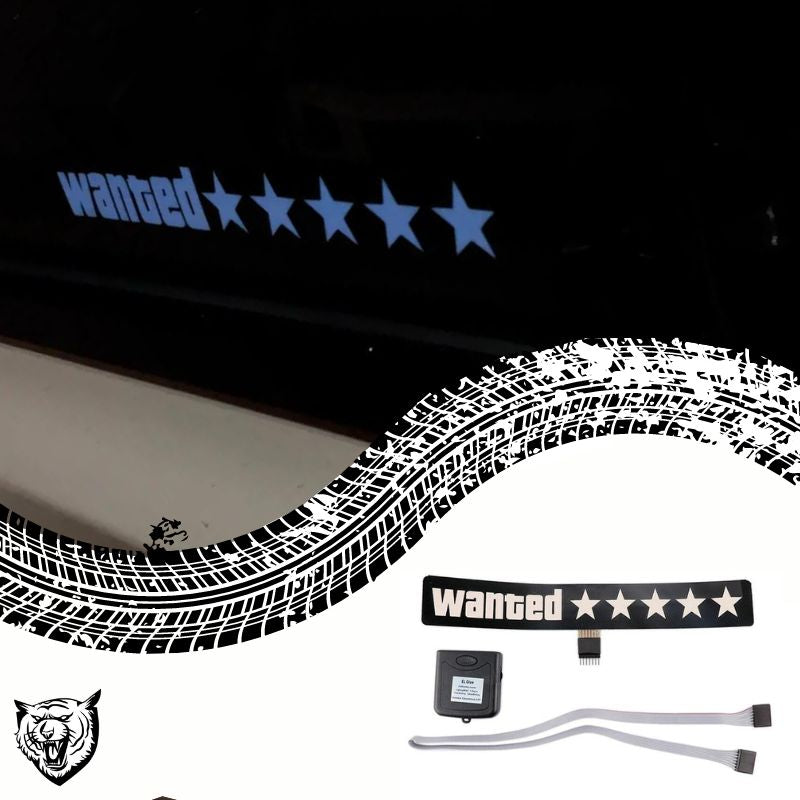 Wanted led panel グランドセフトオート　GTA風　LED Wanted led panel グランドセフトオート GTA風 LED - メルカリ