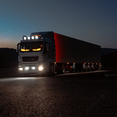 big led eyes on truck