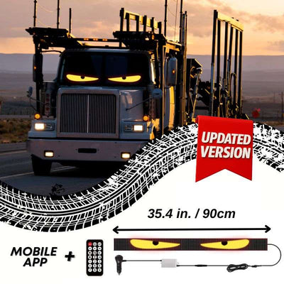 LED Windshield Eyes - Transform Your Truck Into a Beast