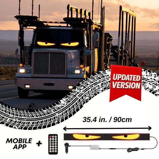 LED Windshield Eyes - Transform Your Truck Into a Beast