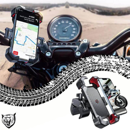 Throttle Tiger 360° Phone Holder for a Motorcycle