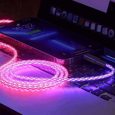 3 - in - 1 RGB Charging Cable - Throttle Tiger