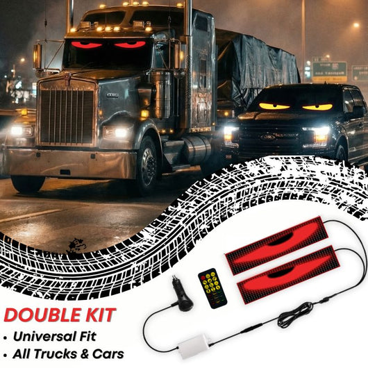 LED Windshield Eyes │ Night-Time Visibility With Style