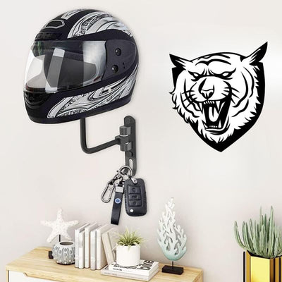 Wall Mount Motorcycle Helmet Hanger