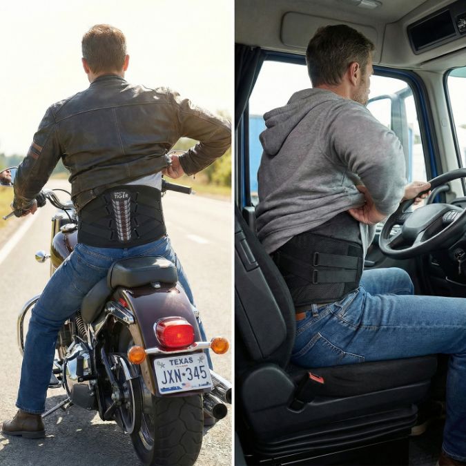 Preventing Slouch on Long Rides