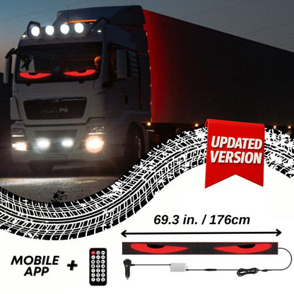 LED Windshield Eyes - Transform Your Truck Into a Beast