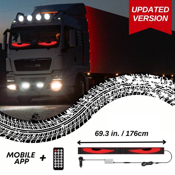 LED Windshield Eyes For Car And Truck