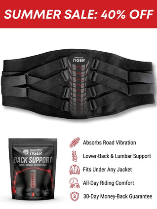 Rider's Back Support
