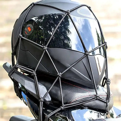 bike helmet netting Bike Luggage Net – Throttle Tiger