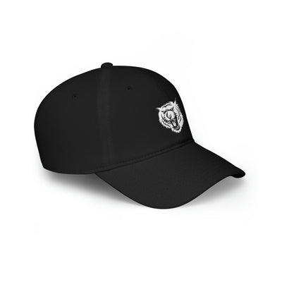 Black Baseball Cap - Throttle Tiger