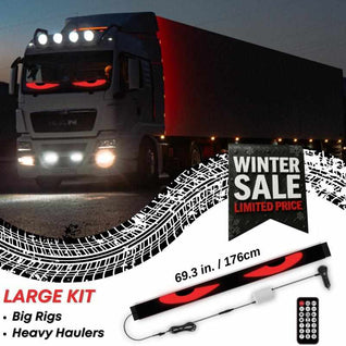 LED Windshield Eyes │ Night-Time Visibility With Style