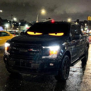 LED Windshield Eyes │ Night-Time Visibility With Style