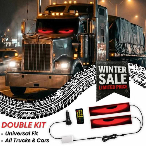 LED Windshield Eyes │ Night-Time Visibility With Style