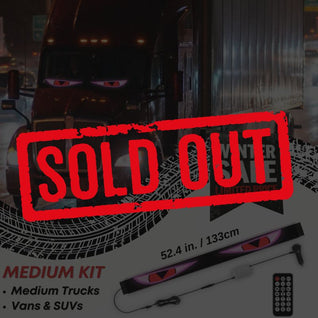 LED Windshield Eyes │ Night-Time Visibility With Style