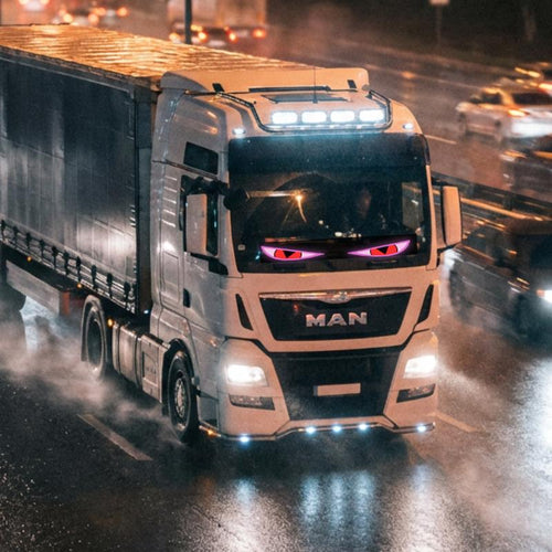 LED Windshield Eyes │ Night-Time Visibility With Style