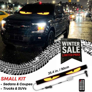 LED Windshield Eyes │ Night-Time Visibility With Style