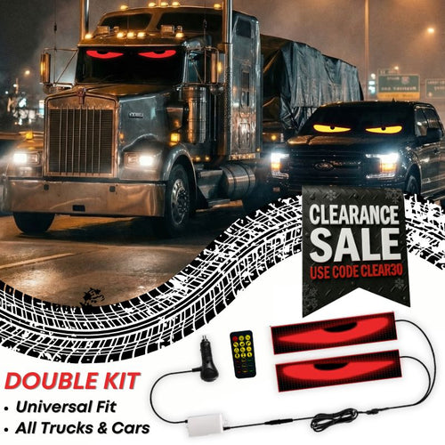 LED Windshield Eyes │ Night-Time Visibility With Style