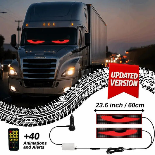 LED Windshield Eyes - Transform Your Truck Into a Beast - Throttle Tiger