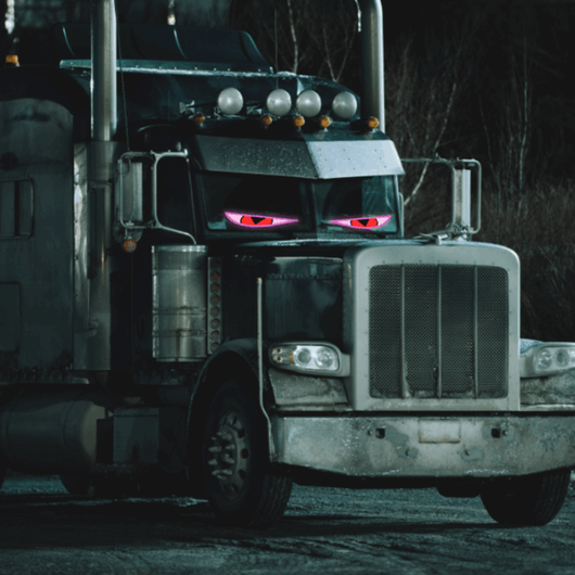 LED Windshield Eyes - Transform Your Truck Into a Beast by Throttle Tiger – custom LED windshield lights for and
