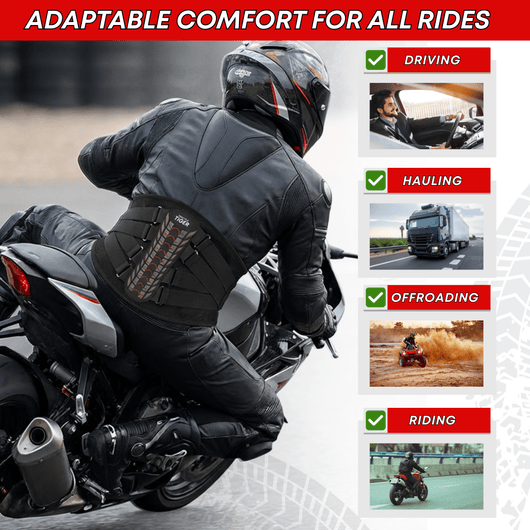 Rider's Back Support - Throttle Tiger