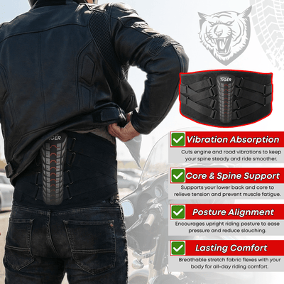 Rider's Back Support - Throttle Tiger