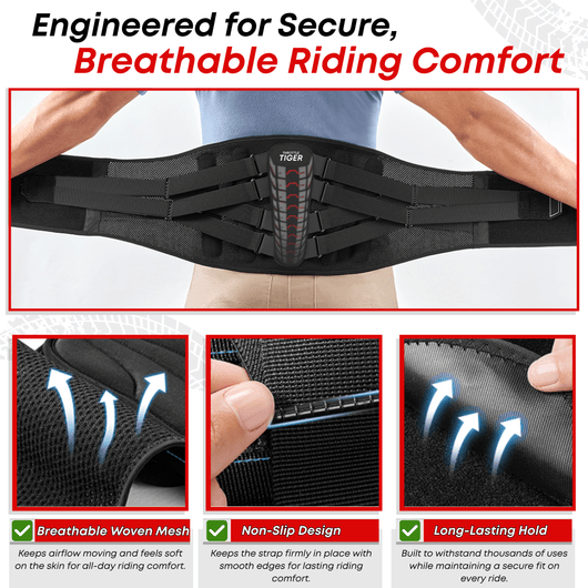 Rider's Back Support - Throttle Tiger
