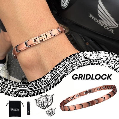 Riders' Copper Bracelet - Throttle Tiger