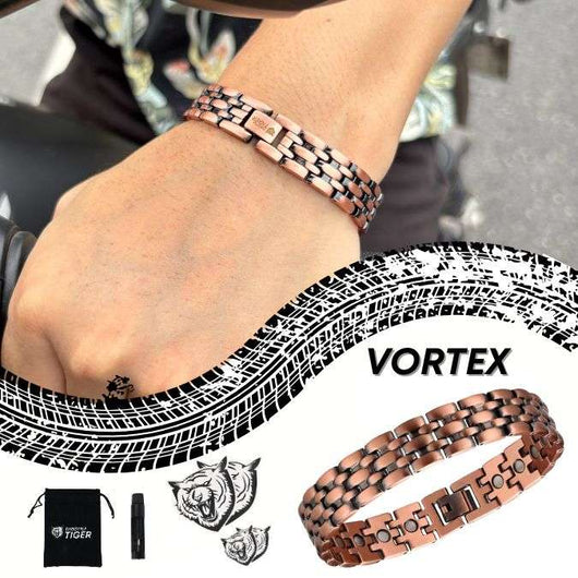 Riders' Copper Bracelet - Throttle Tiger