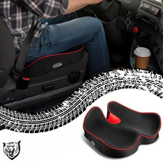 Throttle Tiger Cushion | Built for Long - Haul Comfort - Throttle Tiger