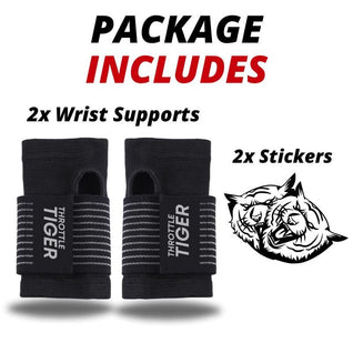 Throttle Tiger Wrist Support - Ride Without Wrist Pain