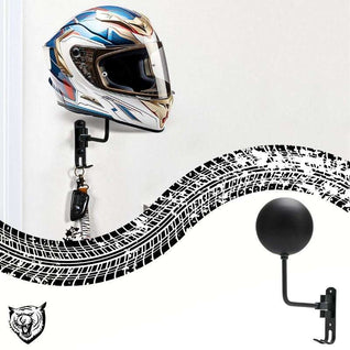Wall Mount Motorcycle Helmet Hanger