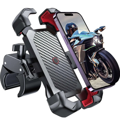 Throttle Tiger 360° Phone Holder for a Motorcycle White background
